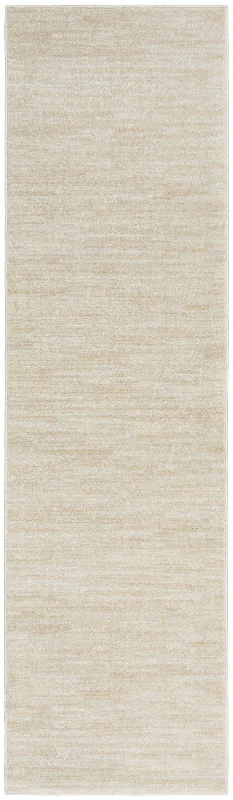 2' X 8' Non Skid Indoor / Outdoor Runner Rug - Ivory / Beige