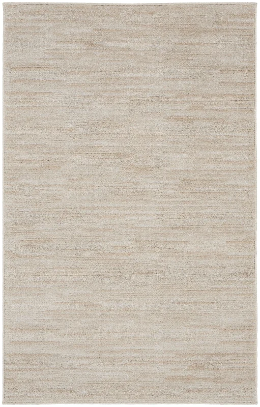 3' X 5' Non Skid Indoor / Outdoor Area Rug - Ivory / Beige