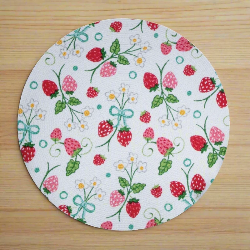 Berry Basket Braided Placemat