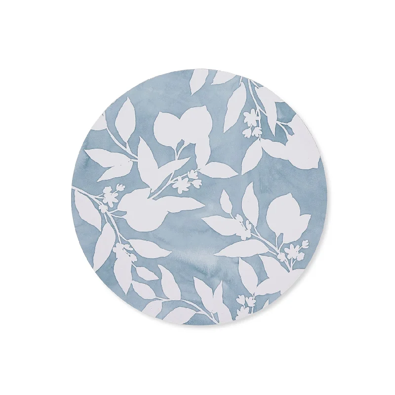 Capri Blue Round Placemat - Set of 4