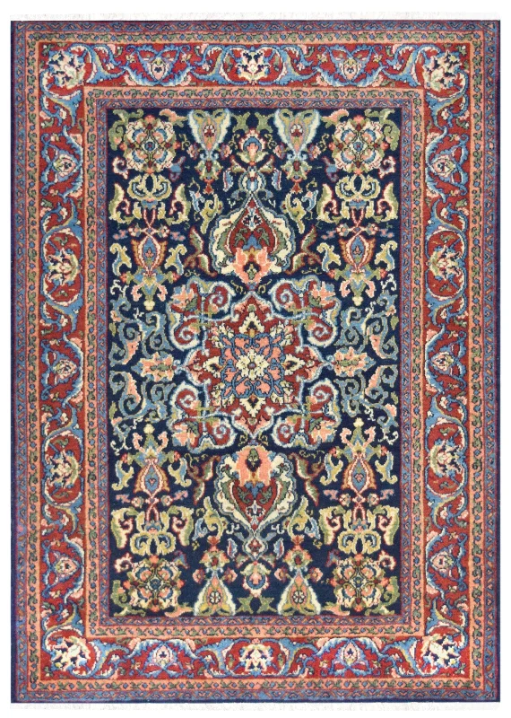 Caucasian Medallion Wool Rug