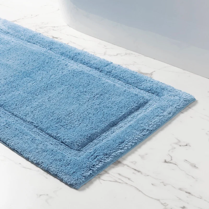 Classic French Blue Bath Rug