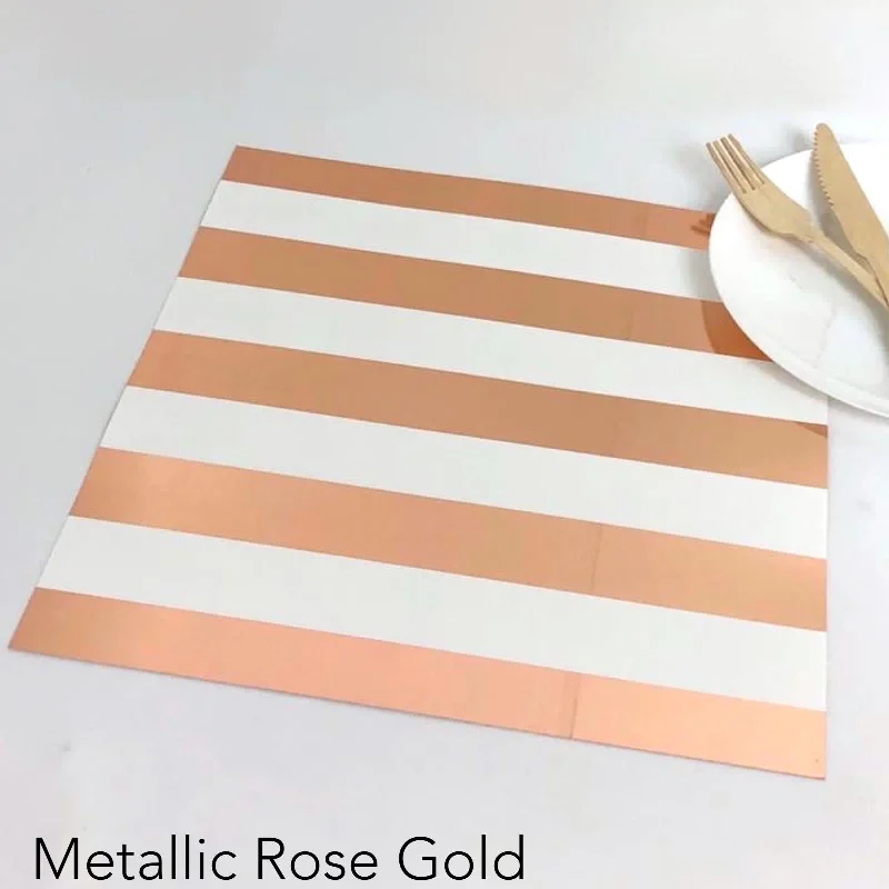 Metallic Rose Gold