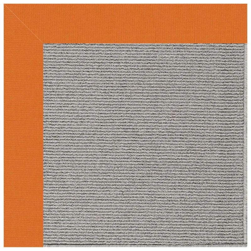 Creative Concepts-Plat Sisal Canvas Tangerine