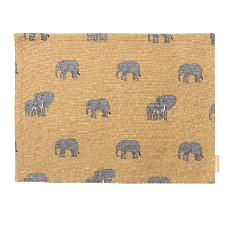 Elephant Fabric Placemat