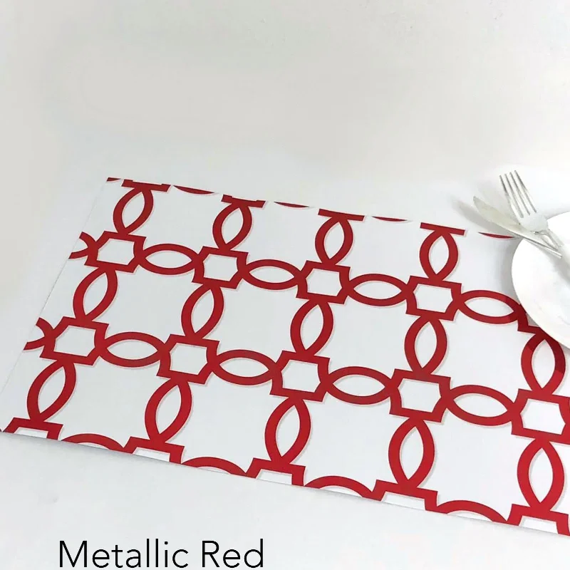 Foil Iron Links - Placemat