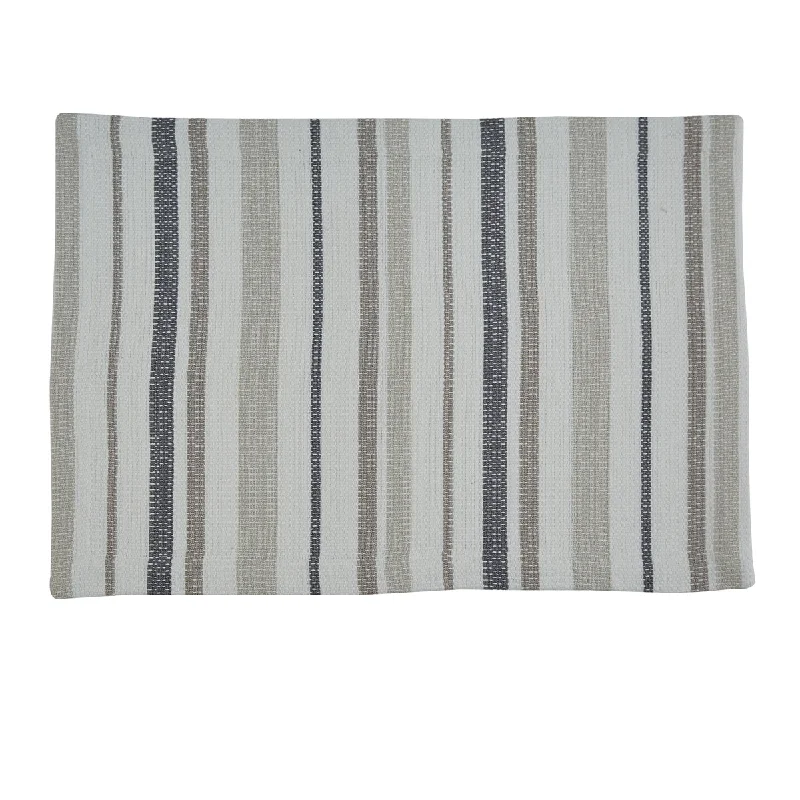 Haven Stripe Woven Placemat Set