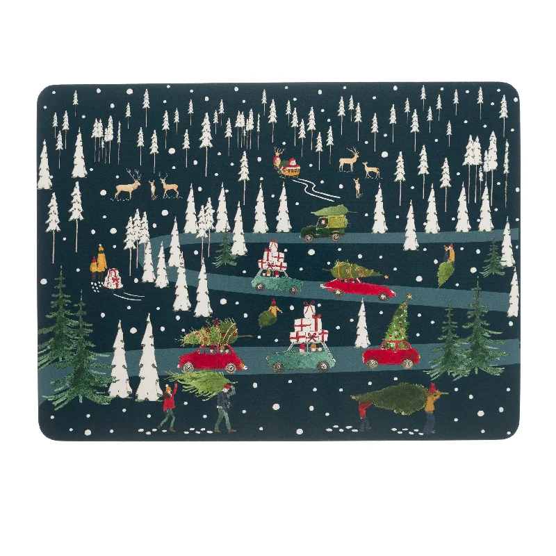 Home for Christmas Placemats (Set of 4)