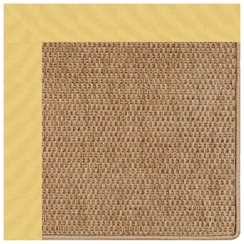 Islamorada-Basketweave Canvas Canary