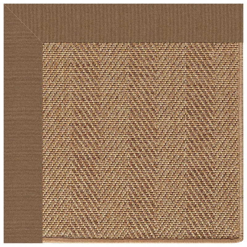 Islamorada-Herringbone Canvas Cocoa