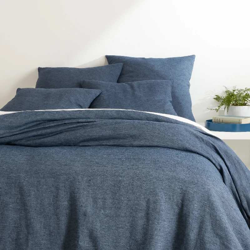 Jovi Linen Ink Duvet Cover