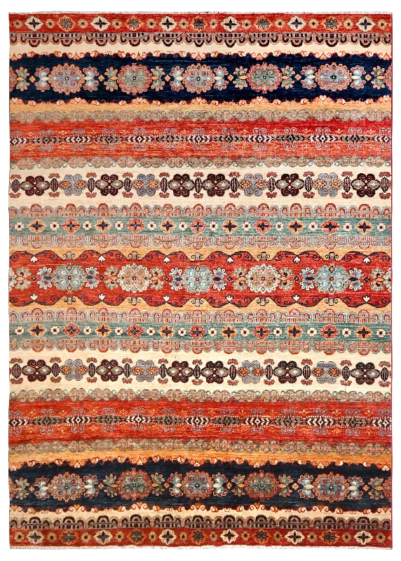 KAOUD RUGS MULTI ANT GABBEH  AREA RUG