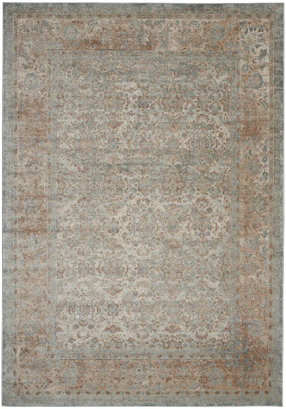 kathy ireland Home Malta MAI09 Slate Area Rug