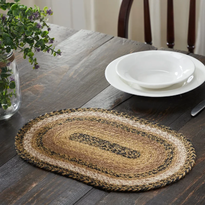 Kettle Grove Braided Oval Placemat 10x15"