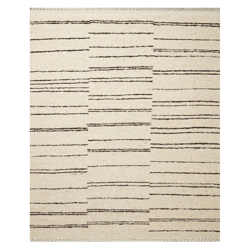 Mia Rug, Natural/Charcoal