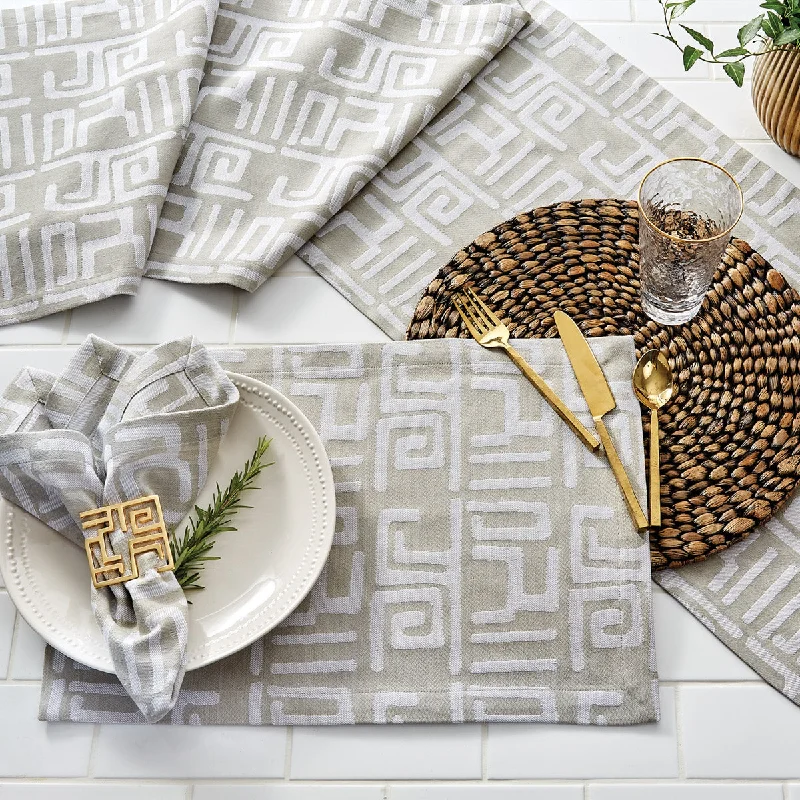 Mica Jacquard Placemat Set