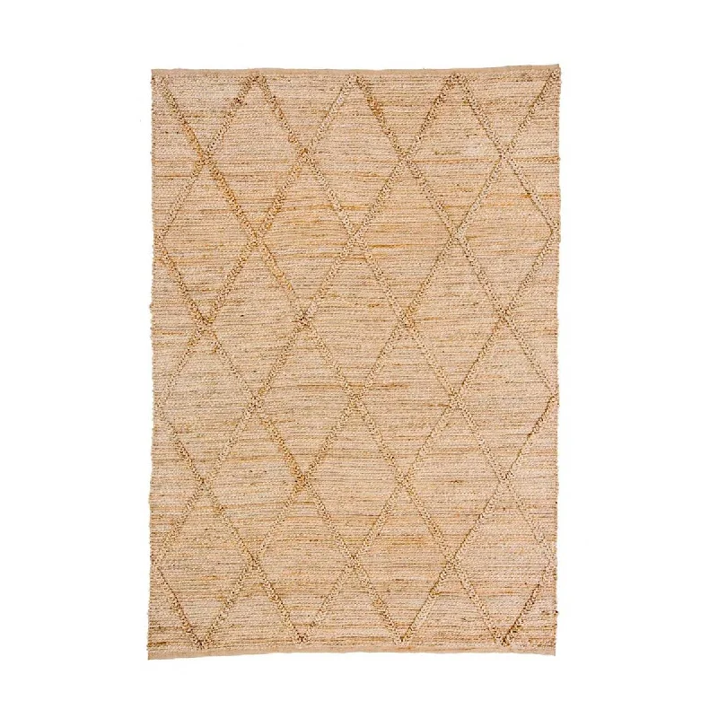 Sabra Diamond Lattice Jute Rug