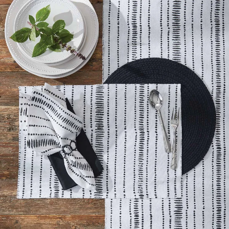 Mud Cloth Printed Placemat Set