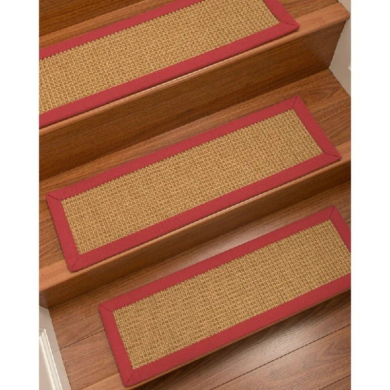 NaturalAreaRugs Portugal Carpet Stair Treads (Set of 13) - 13PC (9" x 29")