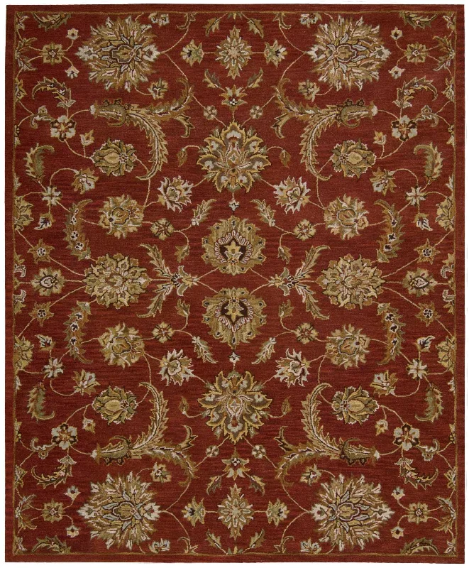 Nourison India House IH83 Brick Area Rug