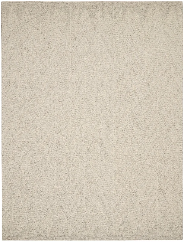 Nourison Interlock ITL04 Ivory/Grey Area Rug