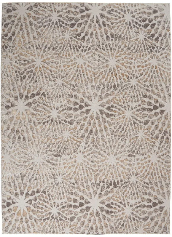 Nourison Silky Textures SLY07 Ivory/Beige Area Rug