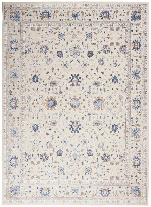 Nourison Silky Textures SLY09 Ivory Area Rug