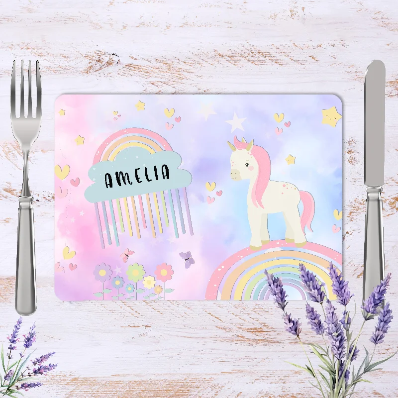 Personalised Placemat - Girls Theme