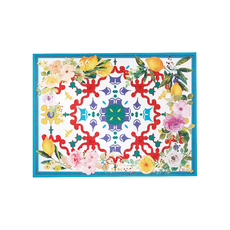 PLACEMAT "FLOWER&LEMON"