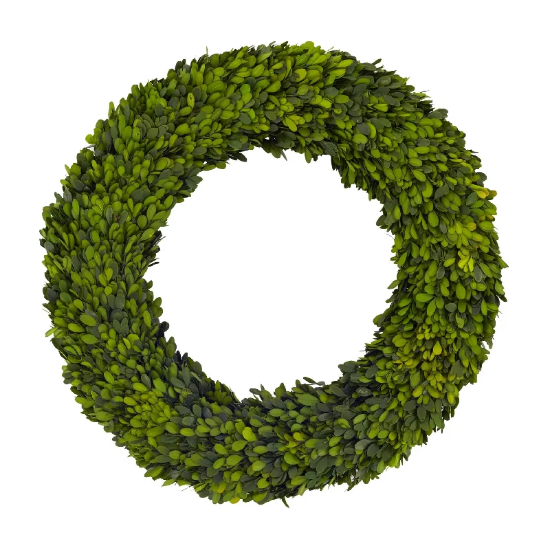 Round Boxwood Wreath