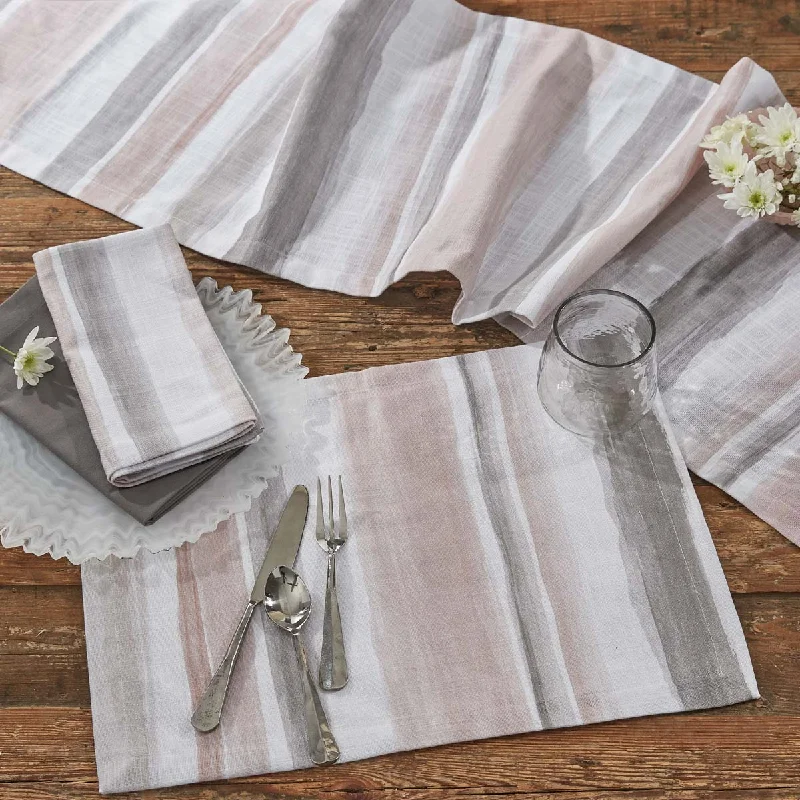 Sweet Pea Stripe Placemat Set