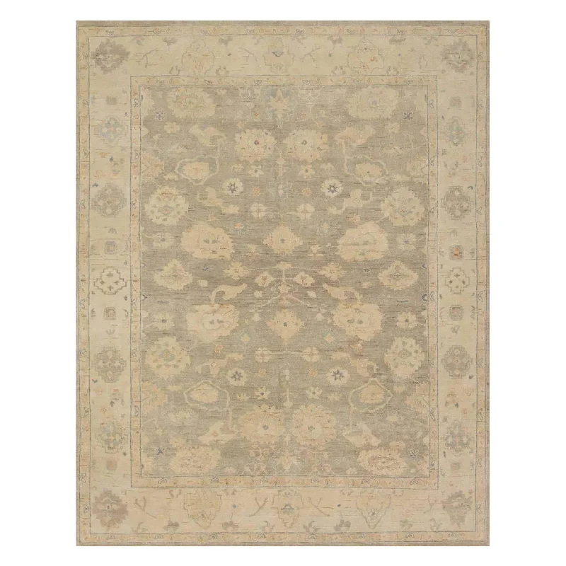 Victoria Rug, Silver / Stone