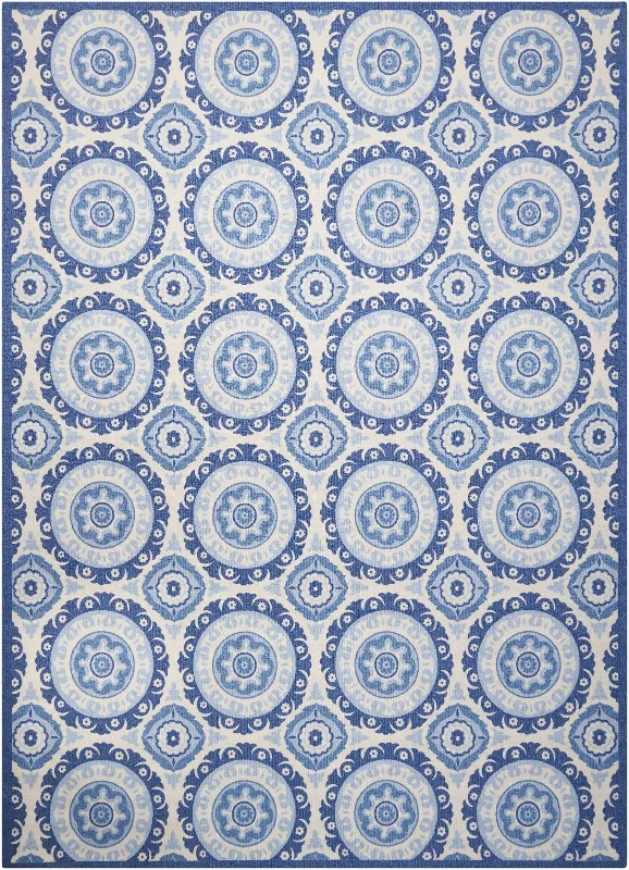 Waverly Sun N' Shade SND16 Navy Area Rug