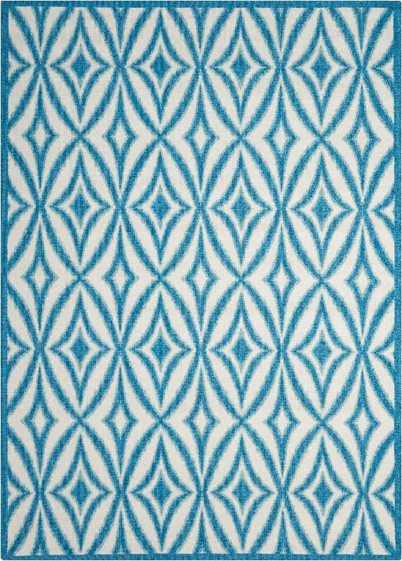 Waverly Sun N' Shade SND19 Azure Area Rug