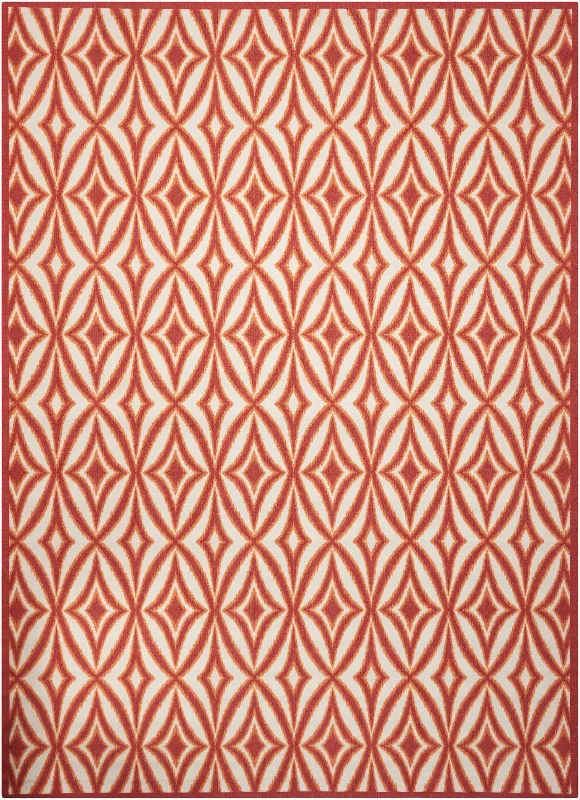 Waverly Sun N' Shade SND19 Campari Area Rug