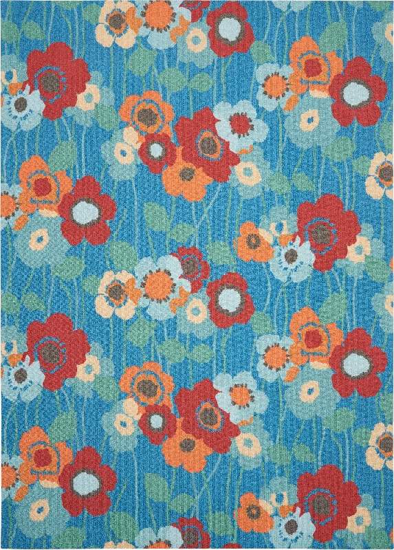 Waverly Sun N' Shade SND27 Bluebell Area Rug