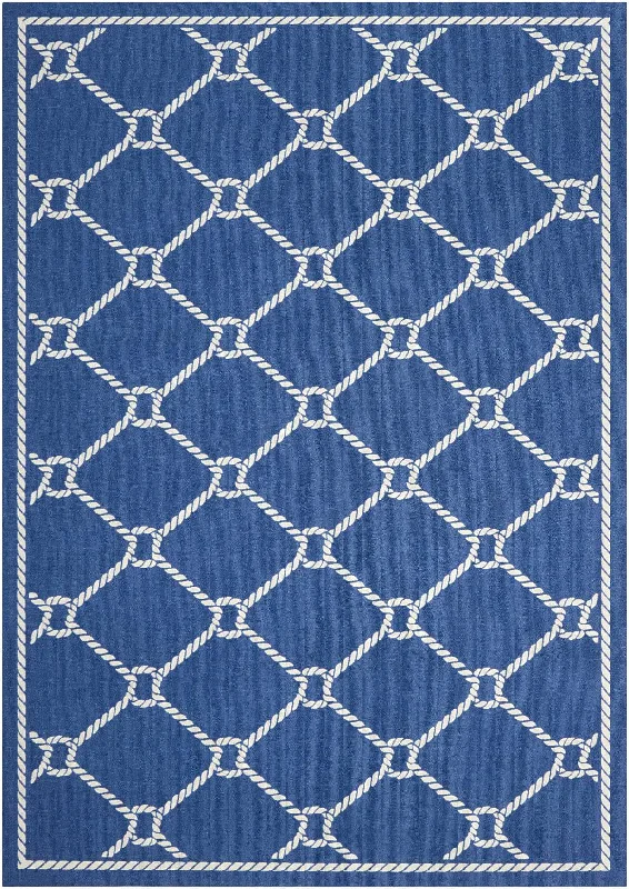 Waverly Sun N' Shade SND41 Navy Area Rug