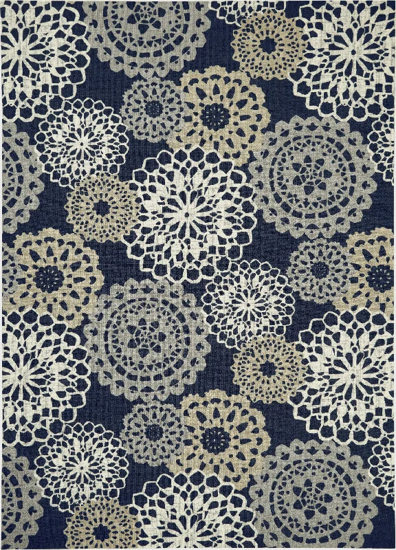 Waverly Sun N' Shade SND72 Black Area Rug