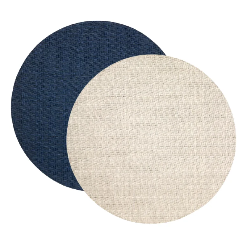 Wicker Vinyl Placemat, Set of 4