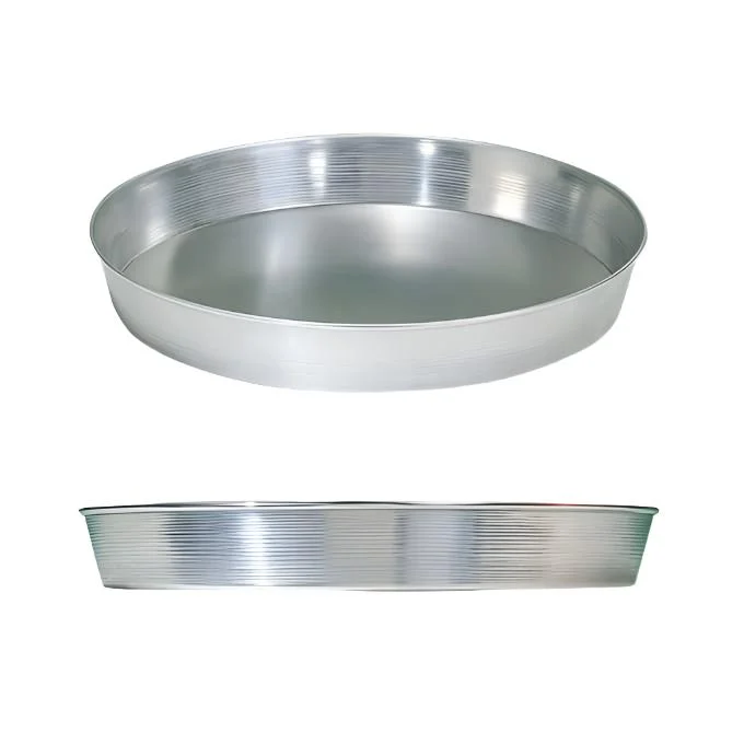 American Metalcraft 12" Nesting Aluminum Pizza Pan, 1.5" Deep - A90121.5