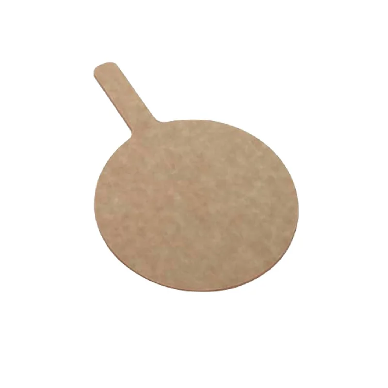 American Metalcraft 18" Round Wooden Pizza Peel with 5" Handle