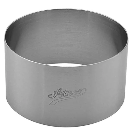 Ateco 3.125" Pastry Ring, 1.75" High