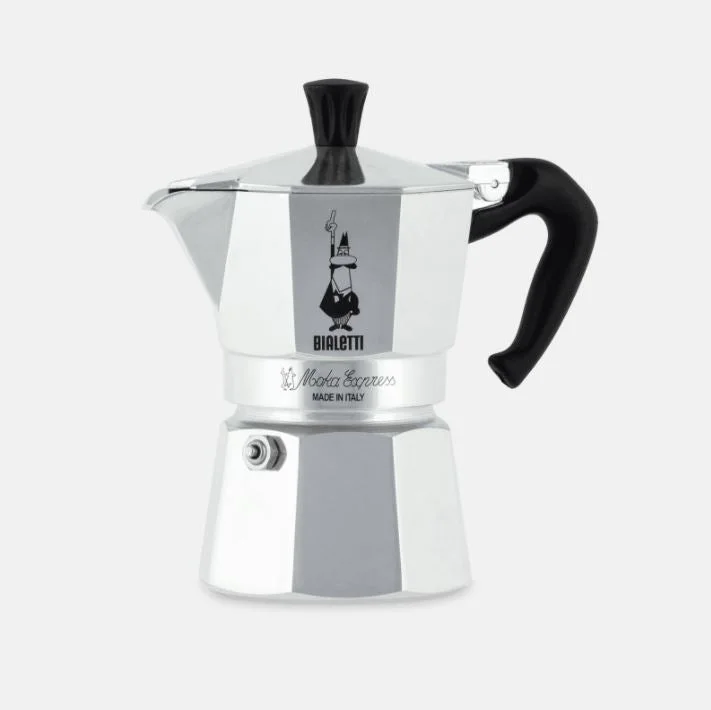 Bialetti Moka Express 1 Cup Stovetop Espresso Maker, Aluminum