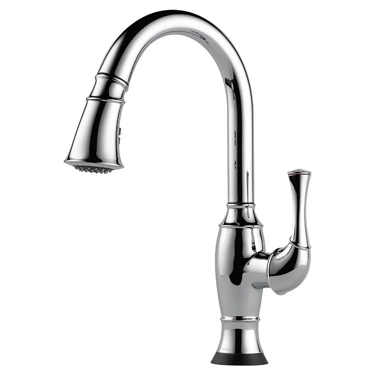 Talo Single Handle Pull Down Kitchen Faucet with SmartTouch