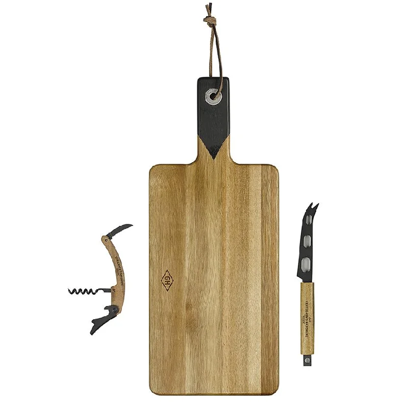 Cheese and Wine Serving Board Set