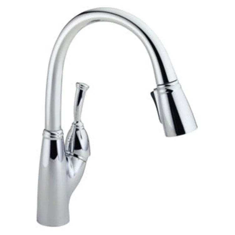 Allora Single Handle Pull Down Kitchen Faucet