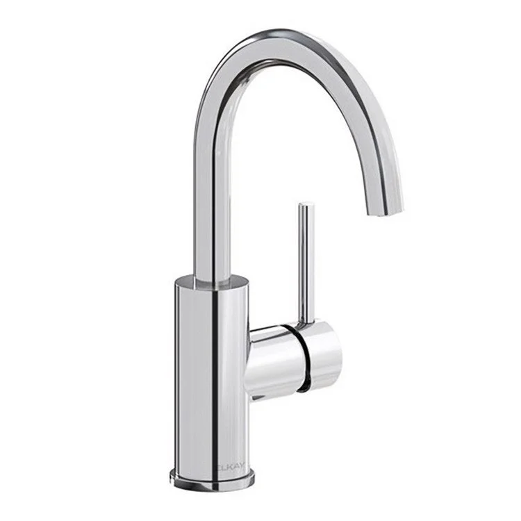 Bar Faucet Avado Deck Mount 1 Lever ADA Chrome Spout Type Gooseneck