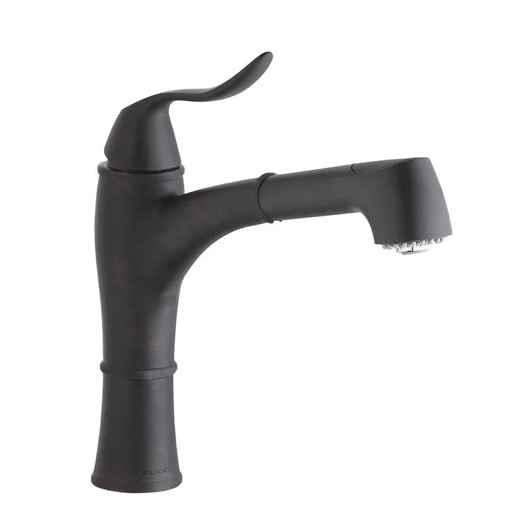 Kitchen Faucet Explore Deck Mount 1 Lever ADA Oil Rubbed Bronze Pull-Out Spray 1 Hole Spout Height 12-1/4 Inch