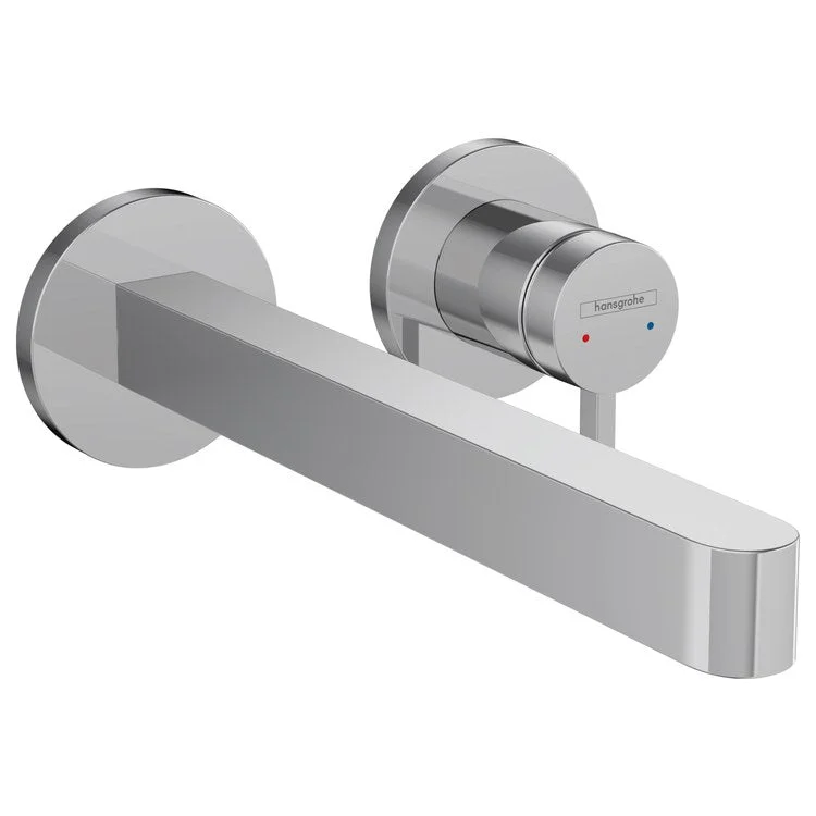 Faucet Trim Finoris Concealed 1 Lever Chrome ADA Fixed Less Drain Brass