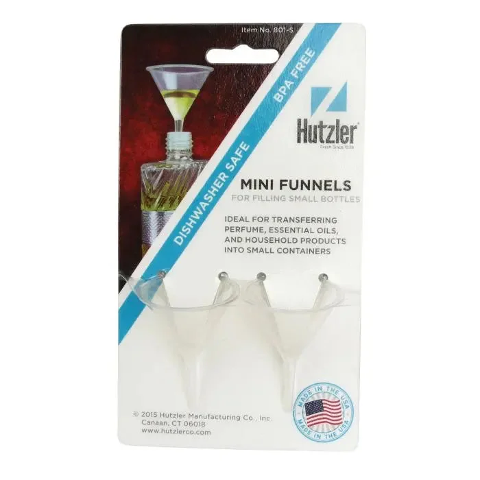 Hutzler Plastic Mini Funnel, 1.6oz